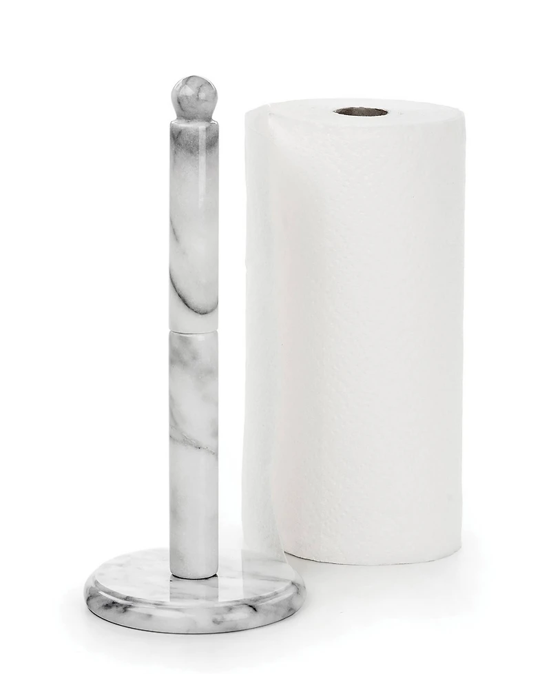 Rsvp International Marble 5.5" D x 12.75" H Paper Towel Holder