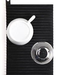 Rsvp International Silicone 12x7" Black Sink Mat/Hot pad