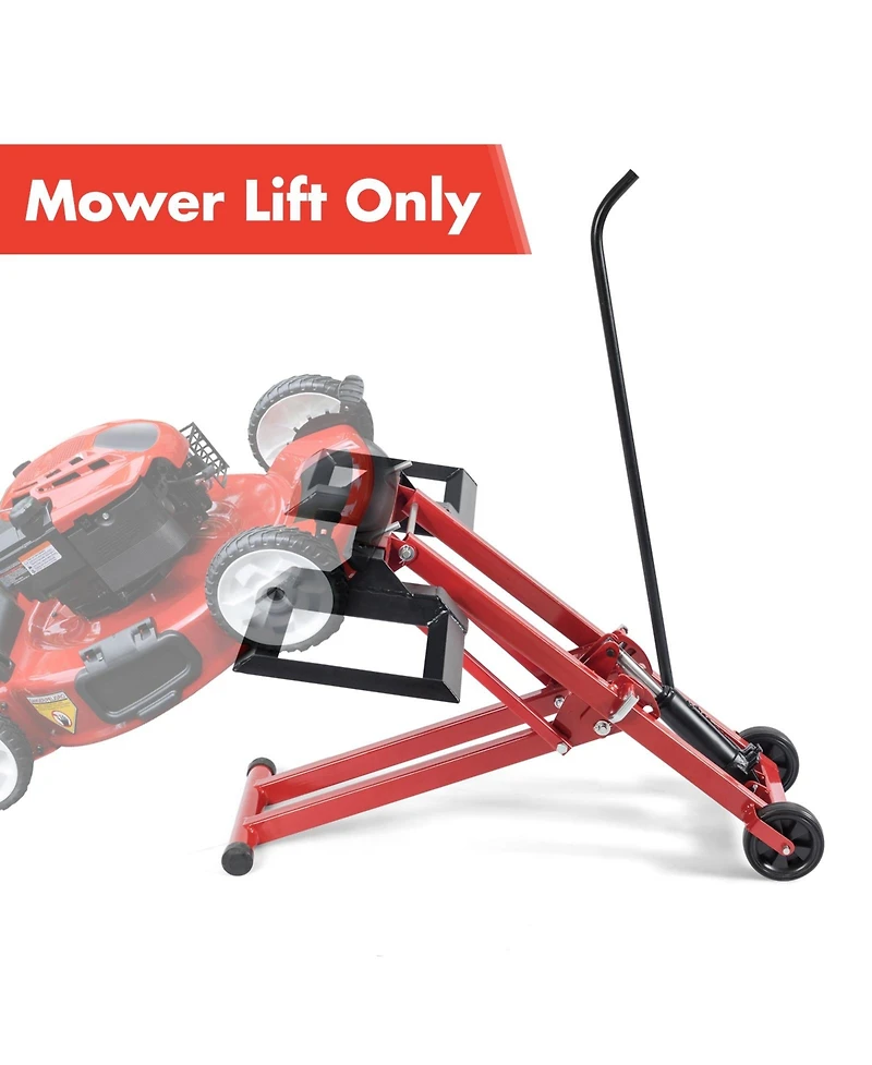 Hydraulic Lawnmower Lift Jack for Tractors and Zero Turn Riding Lawn Mowers