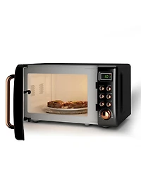 0.7Cu.ft Retro Countertop Microwave Oven 700W Led