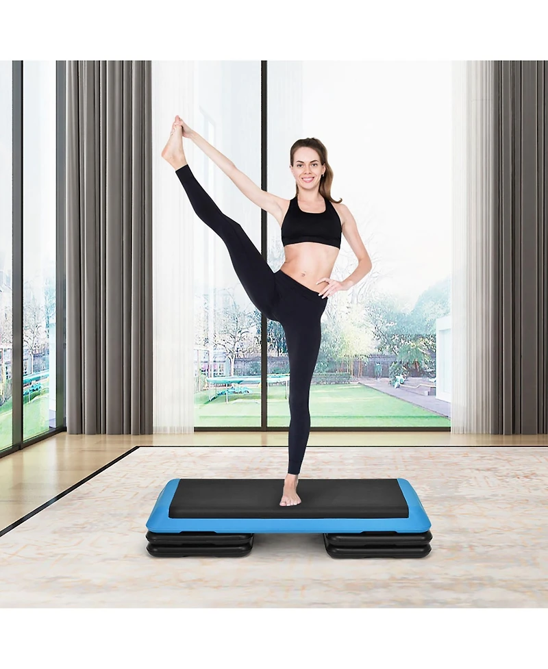 Fitness Aerobic Step Cardio Adjust 4'' - 6