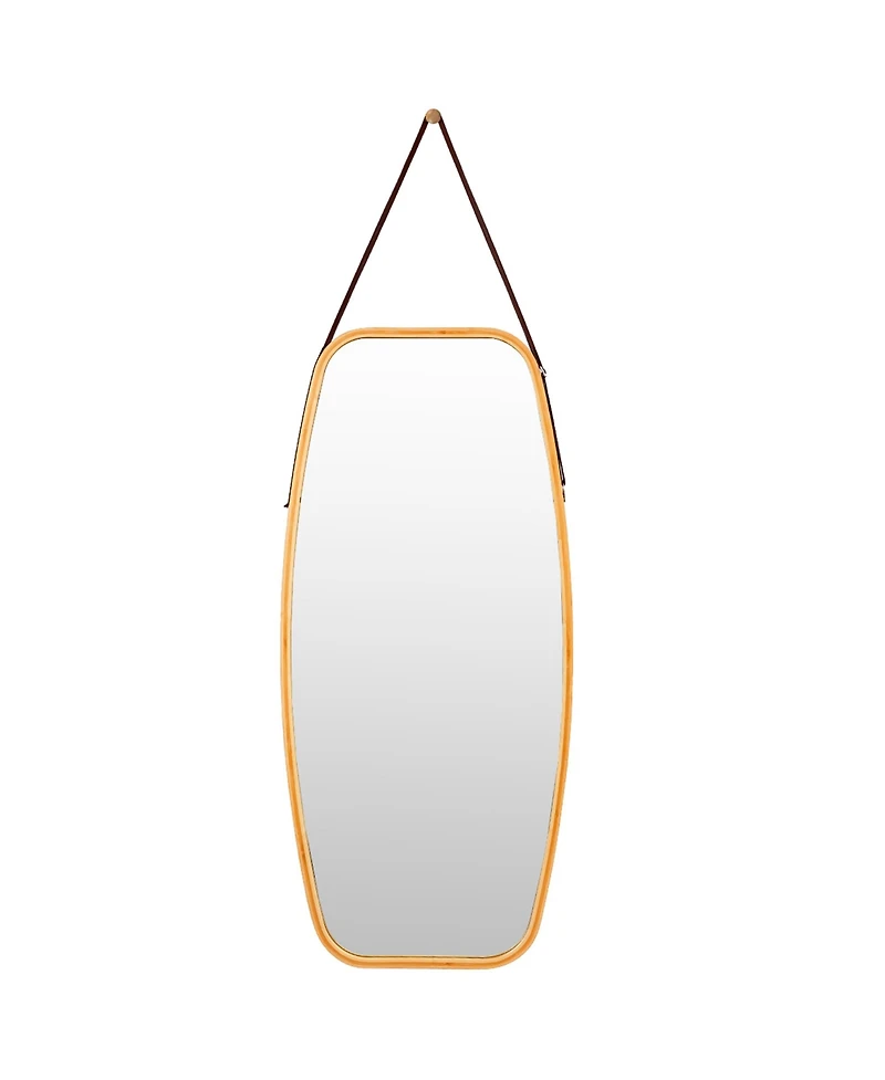 39'' Modern Rectangle Wall Hanging Framed Mirror