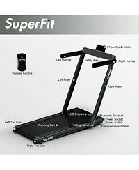 2.25HP 2 1 Treadmill