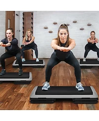 Fitness Aerobic Step Cardio Adjust 4'' - 6'' - 8''