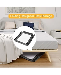 Folding Pop-Up Cupboard Compact Camping Storage Cabinet