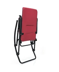 Costway Foldable Rocking Padded Chair Portable Camping Chair
