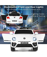 Slickblue Volkswagen Beetle Kids Electric Ride On Car with Remote Control