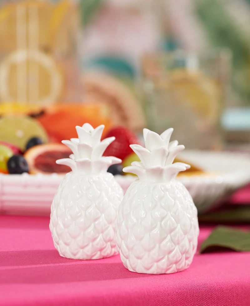 Lenox Wicker Creek Pineapple Salt Pepper Set, Set of 2