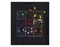 Hybrid Apparel Character Grid Men's Short Sleeve Tee