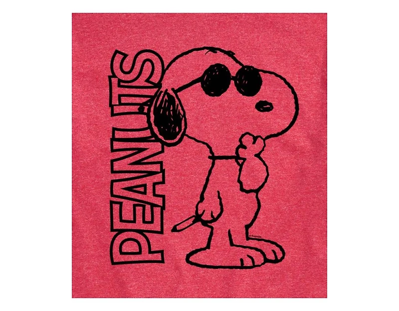 Hybrid Apparel Joe Cool Peanuts Logo Men's Short Sleeve Tee
