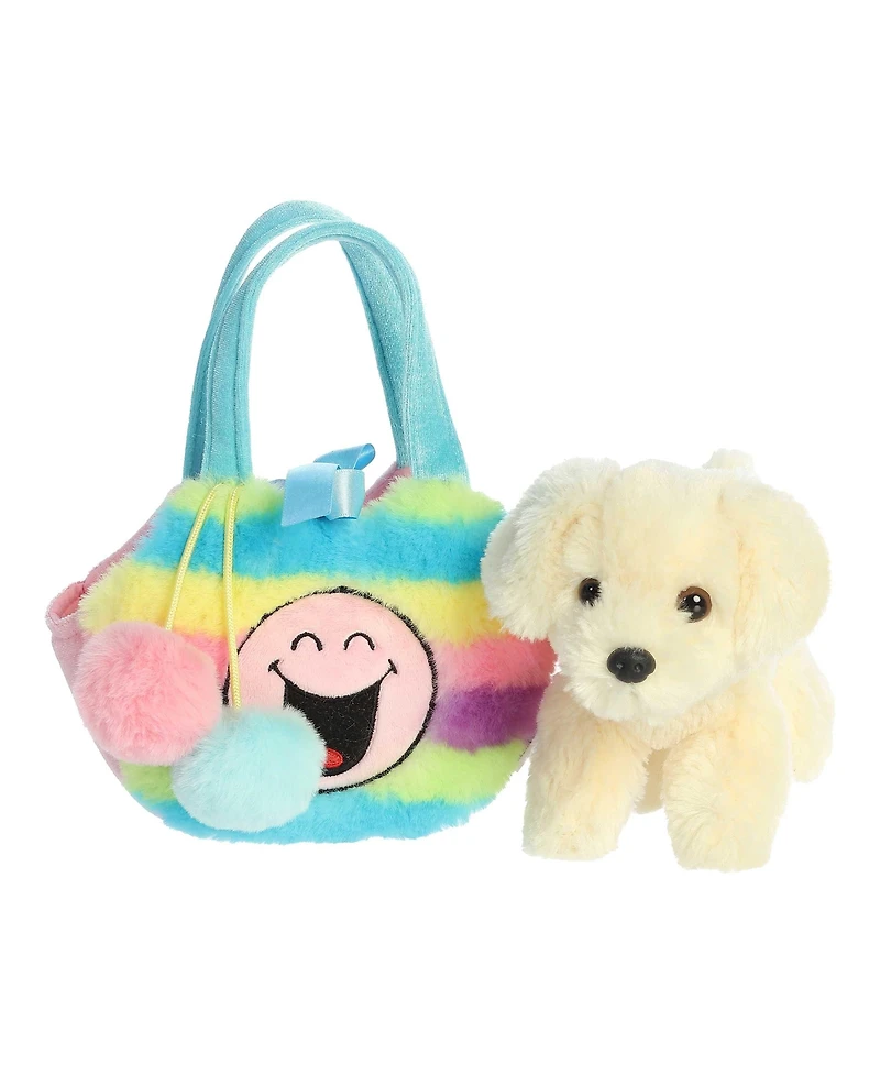 Aurora Small Fancy Pals Rainbow Smileyworld Vibrant Plush Toy 9"