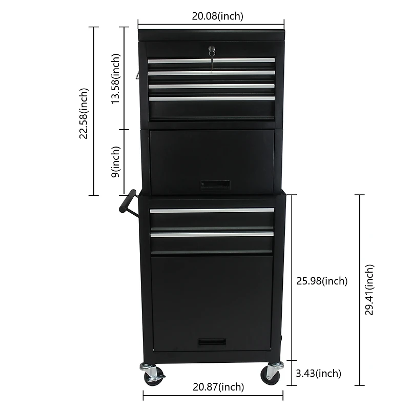 Streamdale 6-Drawer Rolling Tool Chest