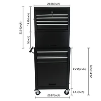 Streamdale 6-Drawer Rolling Tool Chest