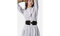 Women's Wide Waist Buckle Belt Victoria Hyde Helena