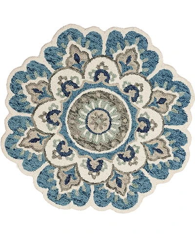 Lr Home Radiance Rdc- 5'x5' Round Area Rug