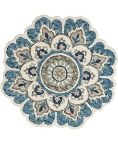 Lr Home Radiance Rdc54094 5 Round Area Rug
