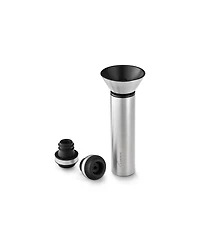 Rabbit Stainless Steel Vacuum Wine Preserver with 2 Stoppers