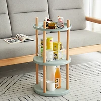 Streamdale 360 Rotating Bookshelf with Large Storage Space