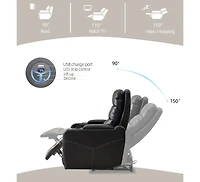Streamdale Power Reclining Chair Black Color