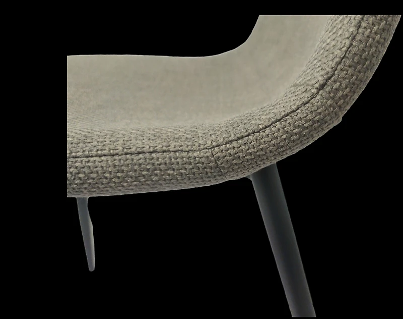 Streamdale Furniture Modern upholstered dining chairs, set of 4