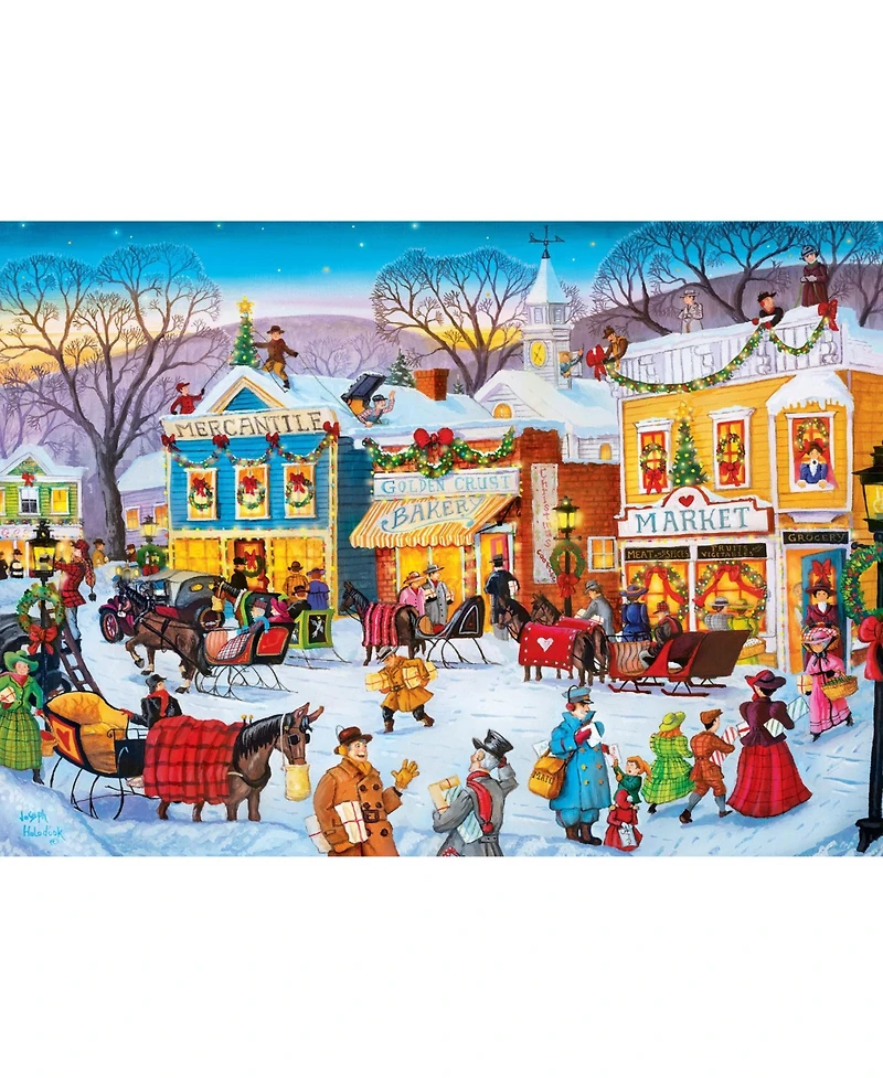 MasterPieces Season's Greetings - Christmas Shopping 1000 Piece Puzzle