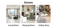 Streamdale Modern Glass Top Coffee Table