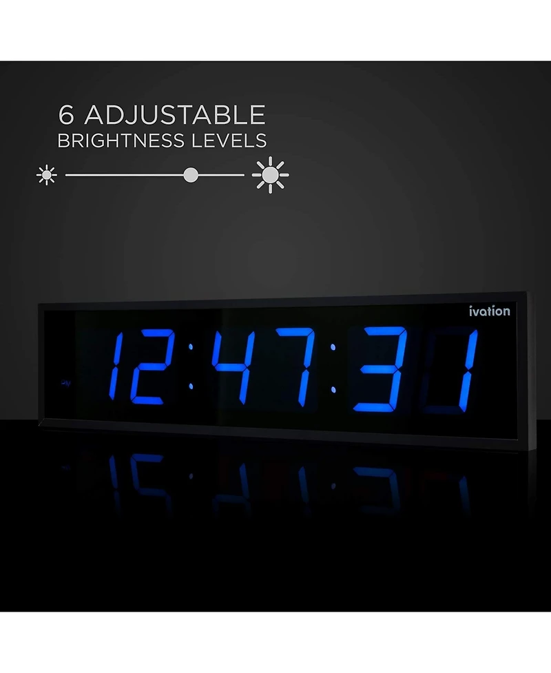 Ivation Large Digital Clock