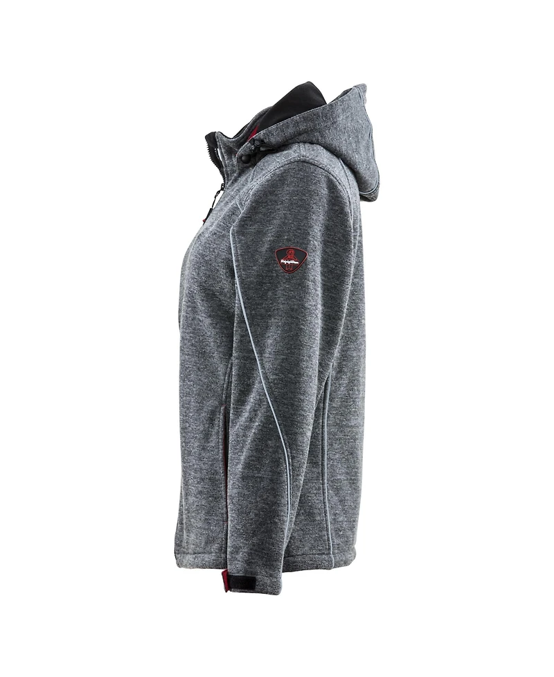 RefrigiWear Women's Extreme Sweater Jacket - Warm, Stylish, Fleece-Lined Hooded