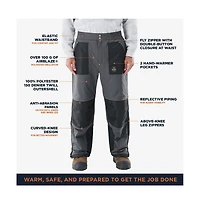 RefrigiWear Men's ChillShield Insulated Pants - Warm, Waterproof, Lightweight Work for Extreme Cold