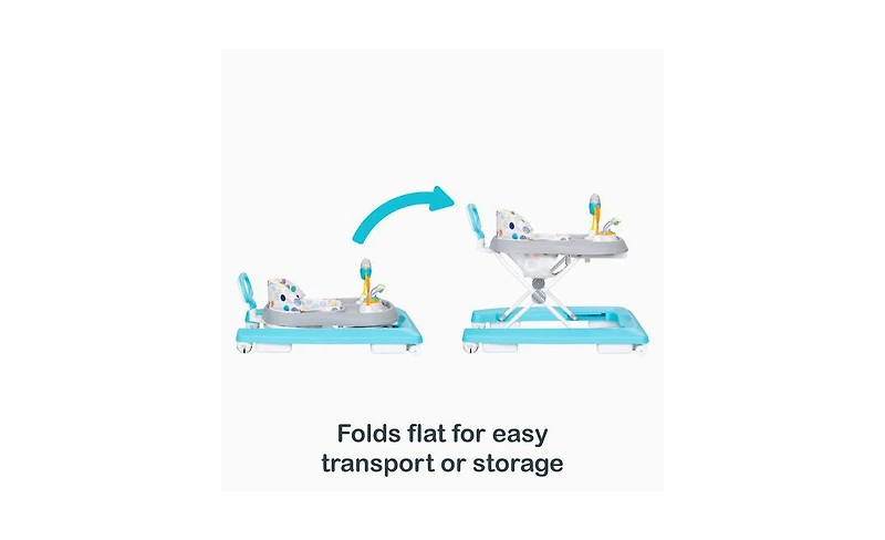 Baby Trend Smart Steps Trend Plus 2-in-1 Walker with Deluxe Toys