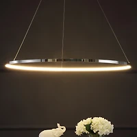 Jonathan Y Brice Modern Contemporary Iron Integrated Led Pendant