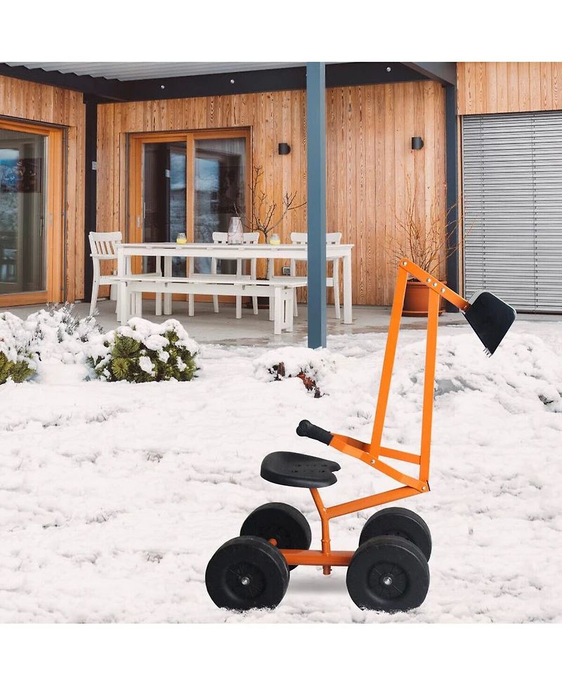 Slickblue Heavy Duty Kid Ride-on Sand Digger Digging Excavator