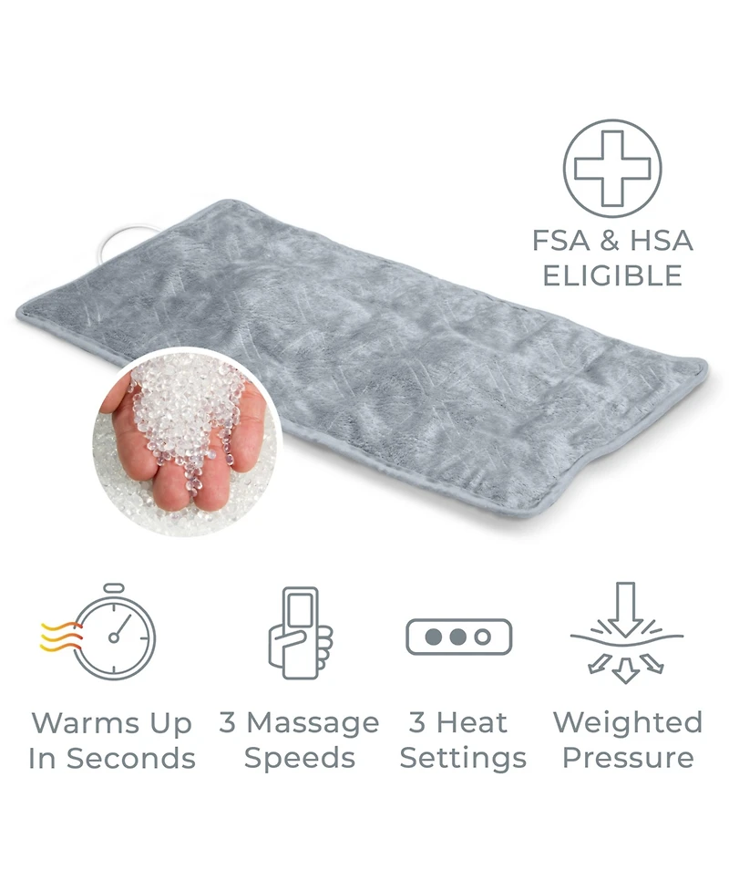 Pure Enrichment WeightedWarmth 3-in-1 Heating Pad