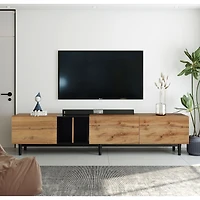 Streamdale Modern 80" Tv Stand with Large Storage