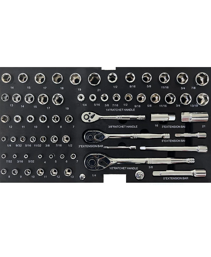 Streamdale 3 Drawers Tool Box With Tool Set