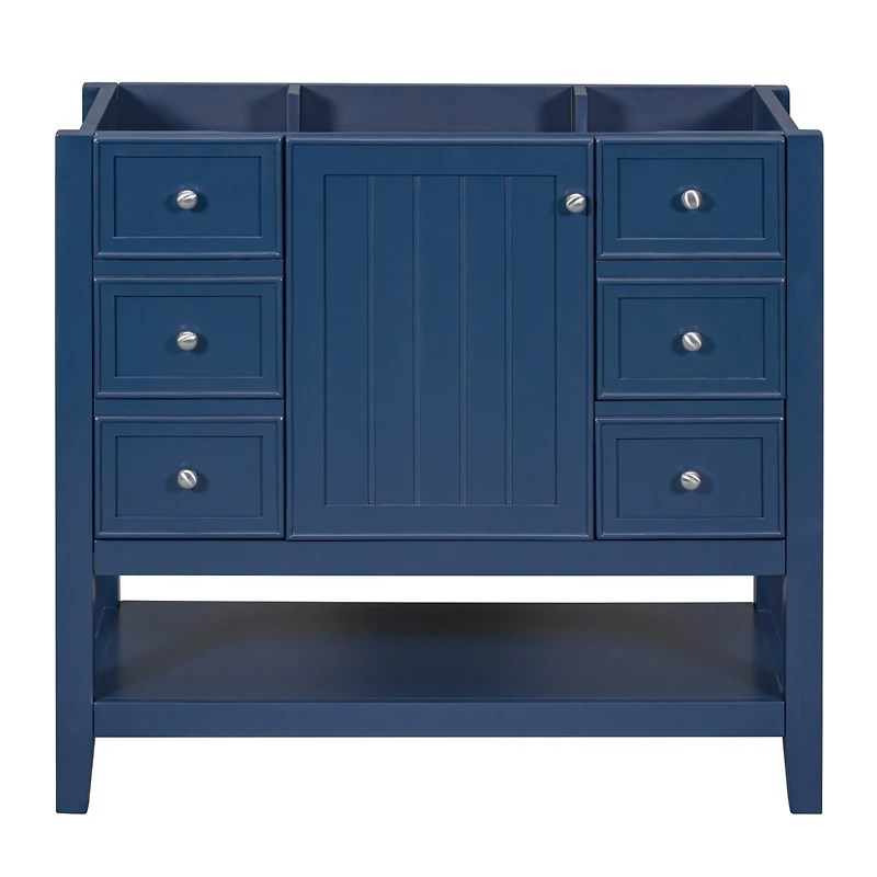 Streamdale 36" Vanity Cabinet Base, 1 Cabinet & 3 Drawers
