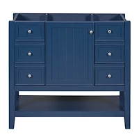 Streamdale 36" Vanity Cabinet Base, 1 Cabinet & 3 Drawers