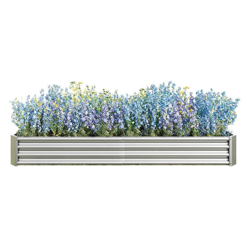 Streamdale Metal Raised Garden Bed Kit for Flowers and Vegetables
