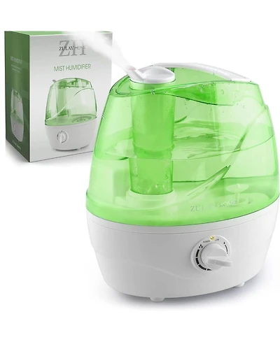 0.66-Gallon, 2.5 Liter Cool Mist Ultrasonic Humidifier for Home