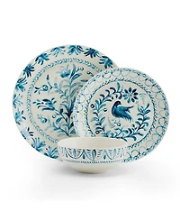 Fitz and Floyd Sicily 12 Piece Dinnerware Set, Service for 4