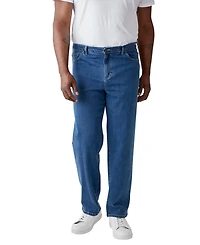 Liberty Blues Big & Tall by KingSize Loose Fit 5-Pocket Stretch Jeans