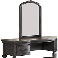 Streamdale Furniture Bedroom Classic Vanity Set Wooden Carved Mirror Stool Drawers Finish