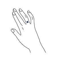 Bling Jewelry Art Deco Style Halo Royal Blue Oval Solitaire Promise Ring Sterling Silver