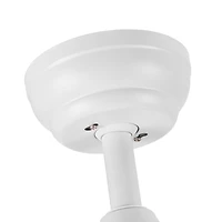 Streamdale Modern 60 In Integrated Led Ceiling Fan Lighting With White Abs Blade