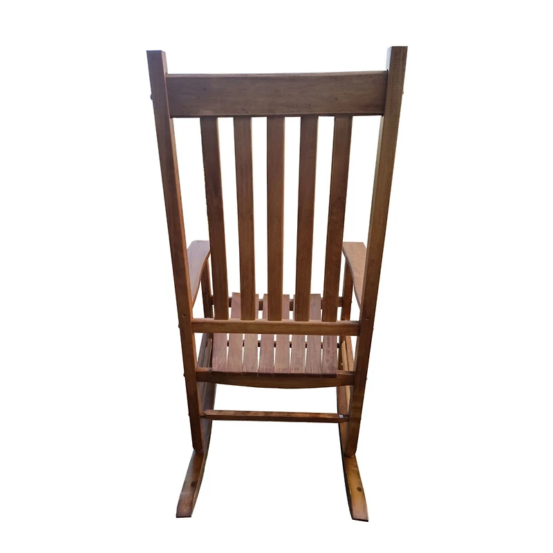 Streamdale Furniture Balcony Porch Adult Rocking Chair Brown