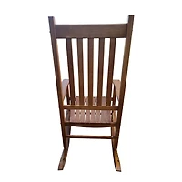 Streamdale Furniture Balcony Porch Adult Rocking Chair Brown