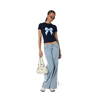Edikted Women's Tied Up T Shirt