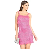 Lara Women's Beaded Fringe Cocktail Dress