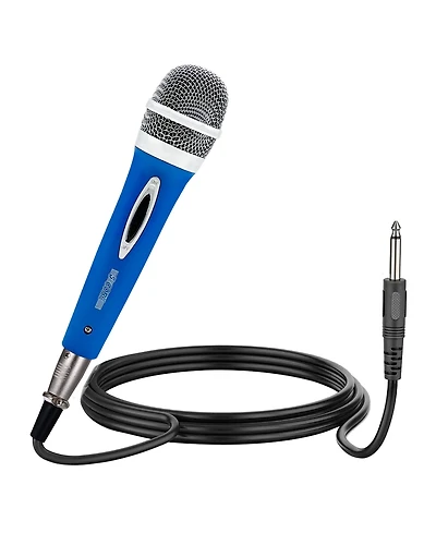 5 Core Microphone Xlr Dynamic Mic Karaoke Singing Handheld Microfono Wired Professional Unidirectional 1/4 Plug In Cord Connection for Vocal Dj Music