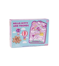 Flash Popup Wooden Jigsaw Puzzle Hello Kitty and Friends Seize the Moment 88pcs